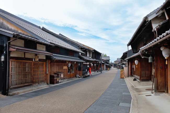Calle tradicional de Kawaramachi