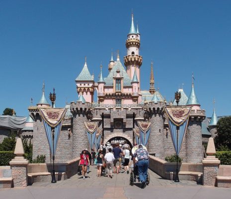 Castillo de la Bella Durmiente en Disneyland California