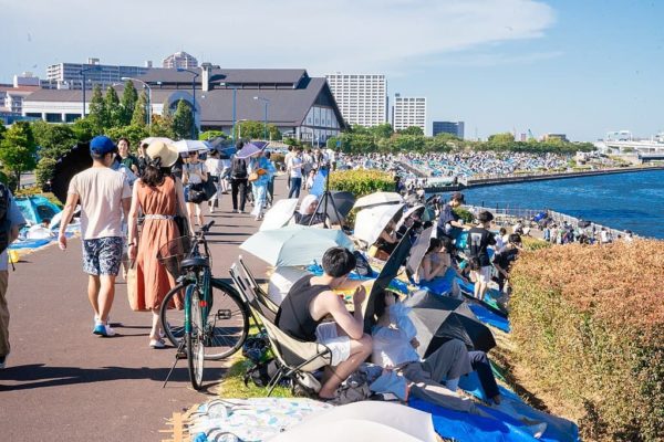 Fuegos artificiales del río Sumida