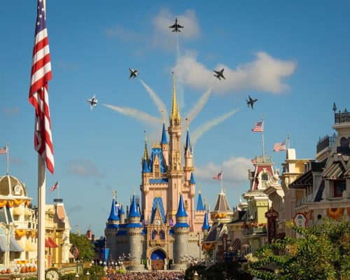 Castillo de Cenicienta en Walt Disney World Florida